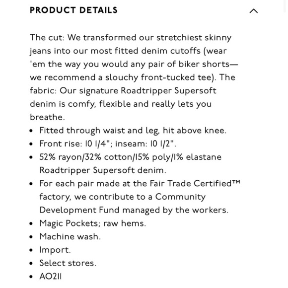 Madewell Roadtripper Biker Shorts - Picture 9 of 9